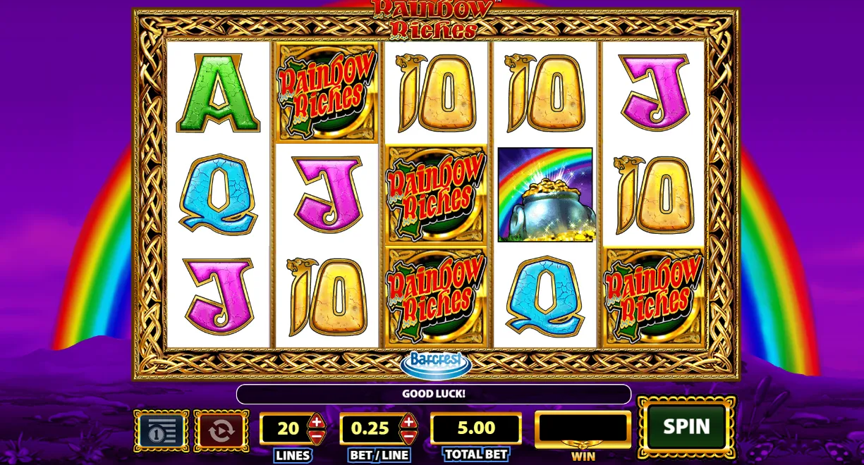 Rainbow Riches demo